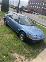 1991 Honda civic parts only have title