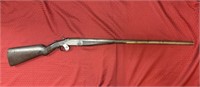 Iver Johnson single shot 12 bore shotgun poor