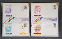 1984 Olympics Commemorative Stamp Folio