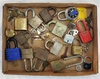 Mixed Lot Of Vintage Locks