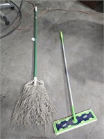 Mop, Shop Broom , Squeegee and Swiffer