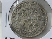 1942 Half Crown G.b. ,.500, 14.14gr