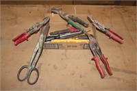 Box Metal Tools Snips, etc