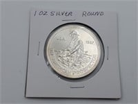1987 US Engelhard 1 Troy Oz. Silver Coin