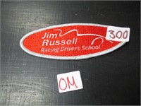 Jim Russel racing school patch.
