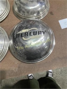 1946 Mercury Hubcaps set of 4