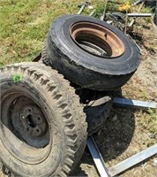 Truck Tires, Pto Part, Water Pump Spigot Etc