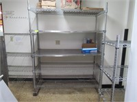 4 ASST'D. SS SHELVING