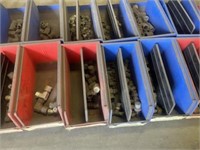 4 BINS OF MISC FITTINGS