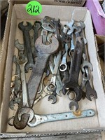 Assorted Open End & Combination Wrenches