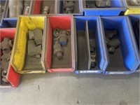 4 BINS OF MISC FITTINGS