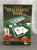 Unopened Texas Holdem Poker classic game