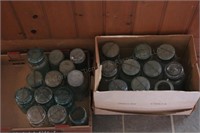 Vintage Canning Jars (11 bale top & others)