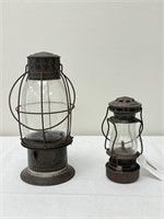 2 Early Oil Lanterns