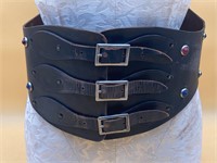 Vintage Leather Kidney Belt