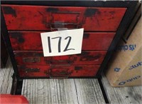 Four Drawer Tool Box w/Contents
