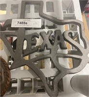 Cast Iron Texas Theme Decor