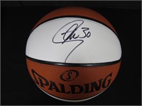 STEPHEN CURRY SIGNED BASKETBALL COA