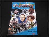 LAWRENCE TAYLOR SIGNED 1999 PROGRAM COA