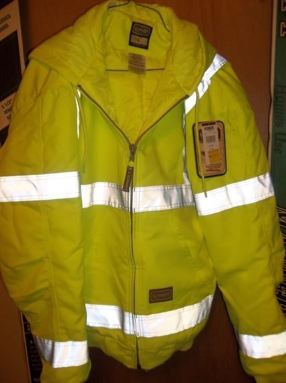 NWT Reflective Winter Coat- L