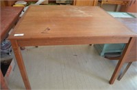 VINTAGE SQUARE DINING TABLE, NEEDS REFINISHING