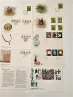 Stamps From Sweden, Denmark, China, Britain,etc. &