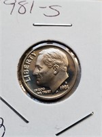 1981-S Proof Roosevelt Dime