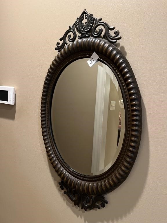Oval Decorative Hall Mirror