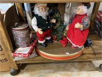 Mr. and Mrs. clause and other Christmas items