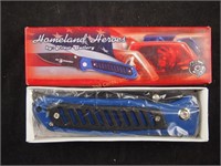 Frost Cutlery Homeland Heroes Police Pocket Knife