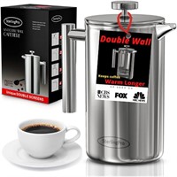 1L Stainless Steel French Press