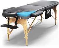 Luxton Home Premium Memory Foam Massage Table -