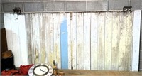 Vintage Slat Wood Barn Door