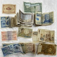 Old bills - different nationalities