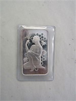 One Ounce .999 Fine Silver Bar- SUISSE