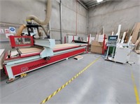 2013 Woodtron W3618 CNC Overhead Router