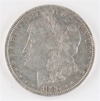 1880 US MORGAN SILVER $1 DOLLAR COIN