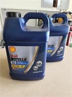2 New 2.5 gallon jugs Shell Rotella 15W-40 engine