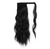 Sm33333 LUHUL Black Wavy Extensions for Women