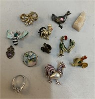 Costume Jewelry (Some Sterling)