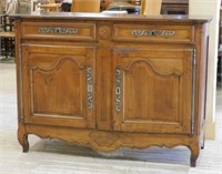Early Louis XV Style French Walnut Server.