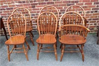 6pc Winsor Chairs by Boling Furniture Co.