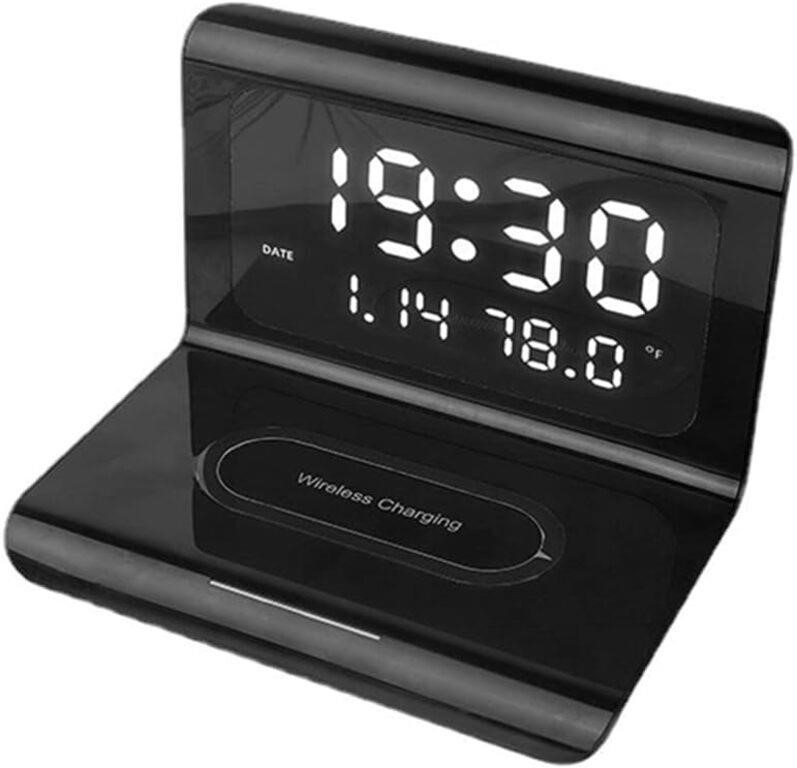 MACHSWON Bedroom LED Digital Clock with Perpetual