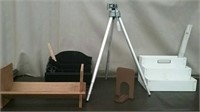 Box-Vintage Star Door Tripod, 2 Desk