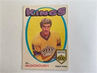 Al McDonough 1971-72 OPC Rookie Card No.150
