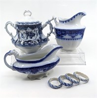 Flow Blue Porcelain