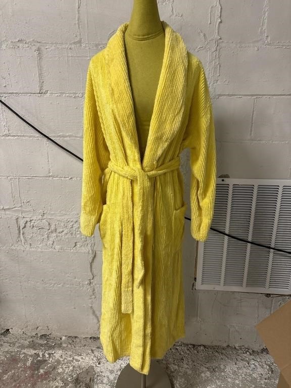 Victoria's Secret Chenille Stripe Terrycloth Robe