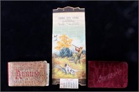 Montana 1962 Store Calendar & Autograph Albums