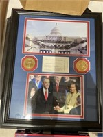 Obama inauguration plaque