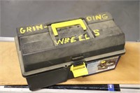 Tool box, grinding wheels